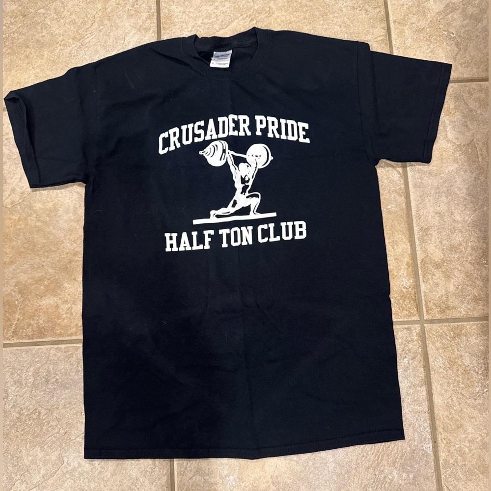 Crusader Pride Half Ton Club Black Graphic T-Shirt